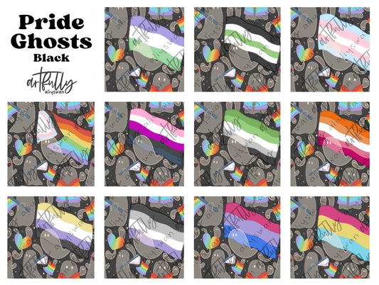 Pride Ghosts Seamless File - MULTIPLE OPTIONS