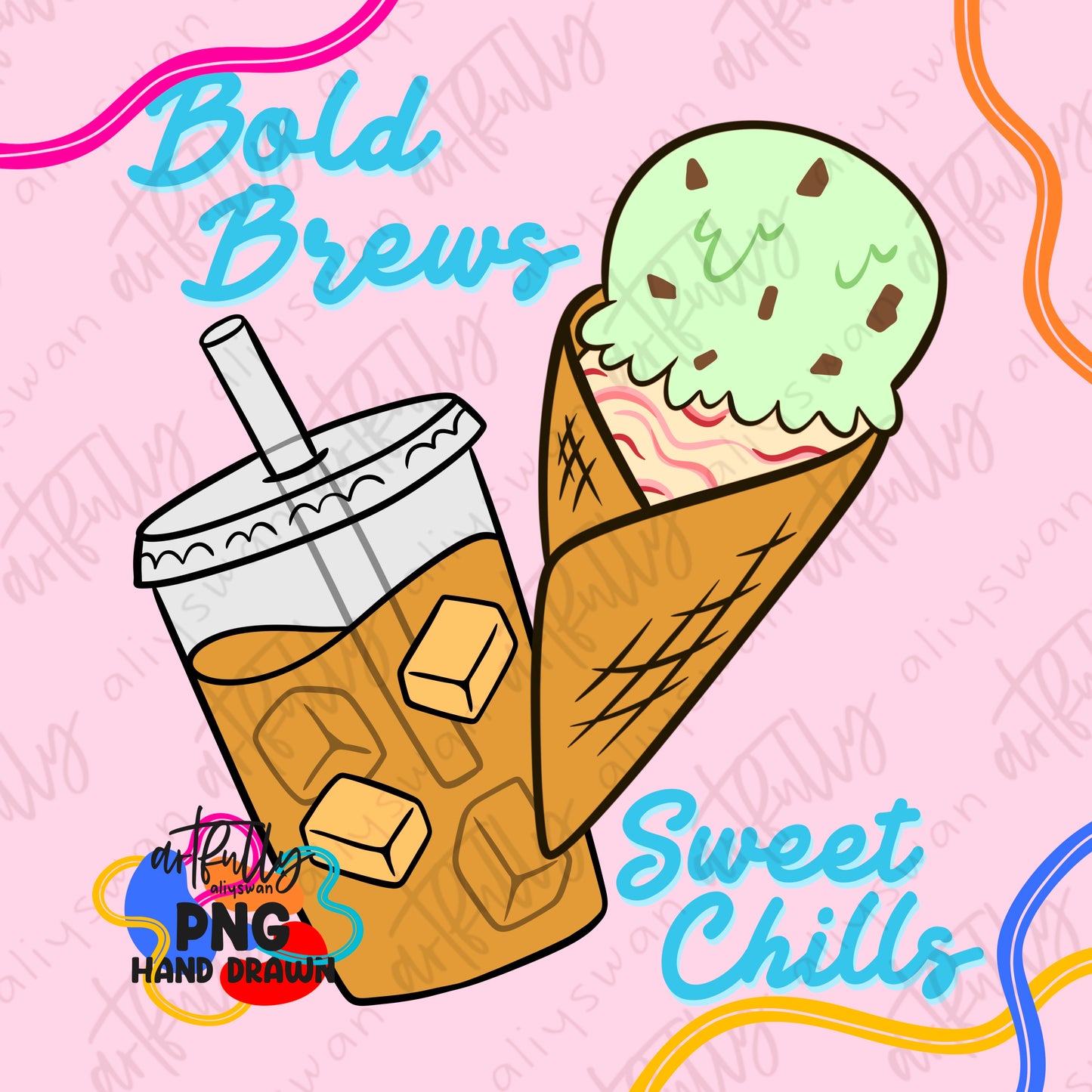 Ice Cream PNGs - MULTIPLE OPTIONS