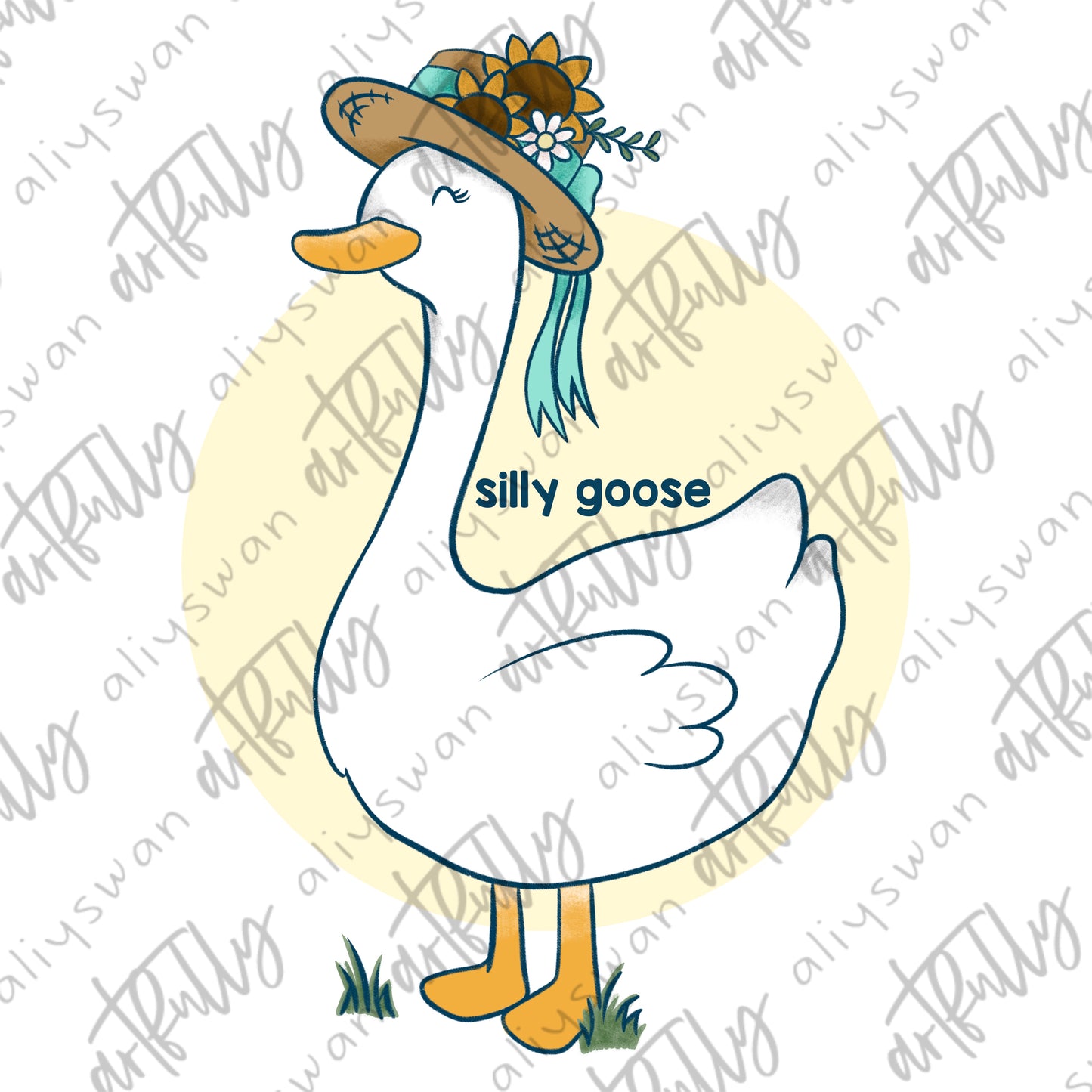 Silly Goose PNG File - MULTIPLE OPTIONS