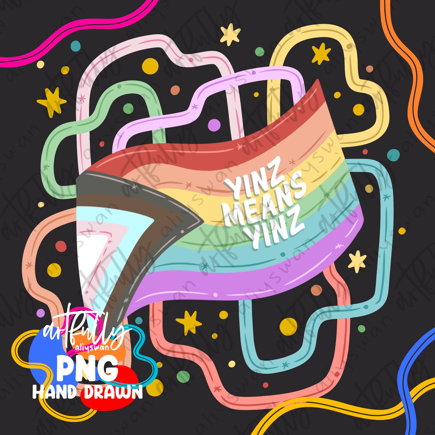 Pride Squiggles File - MULTIPLE OPTIONS