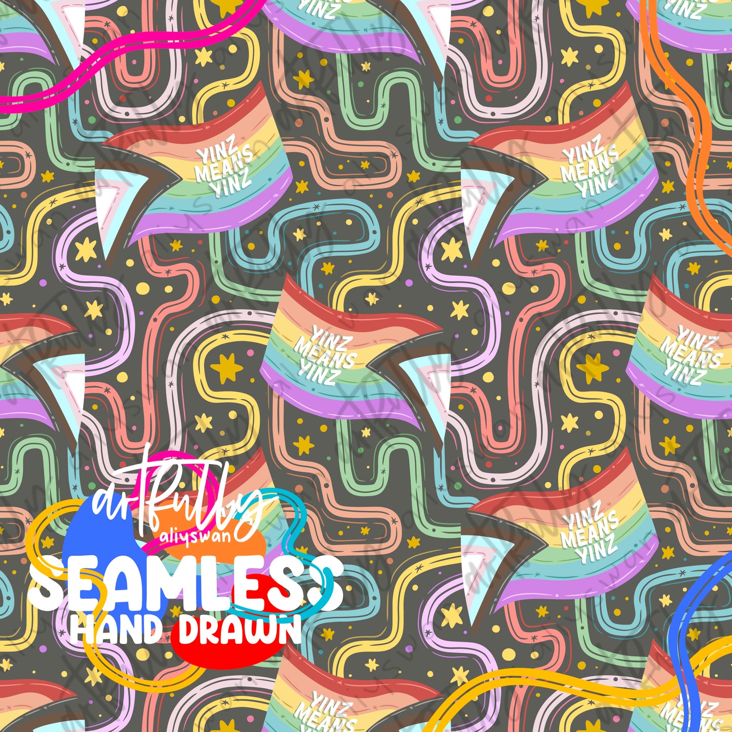 Pride Squiggles File - MULTIPLE OPTIONS