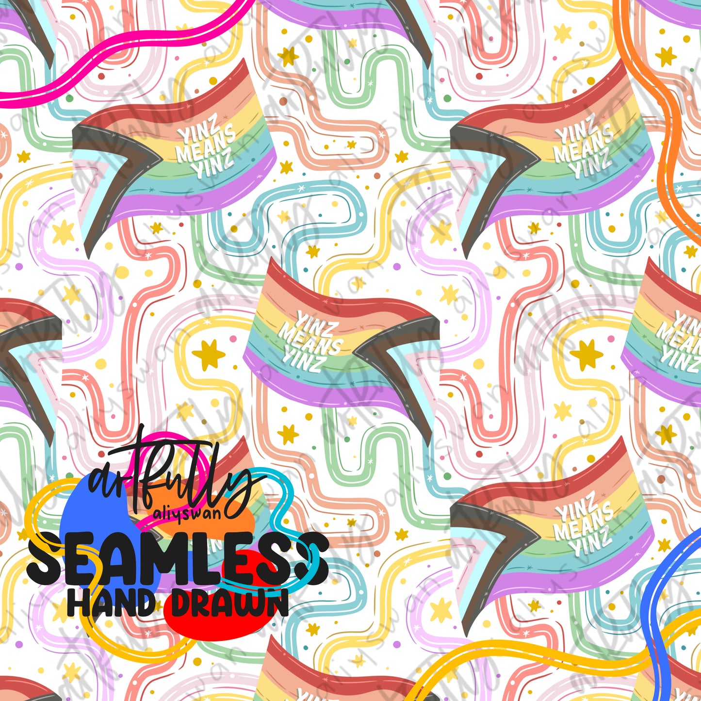 Pride Squiggles File - MULTIPLE OPTIONS