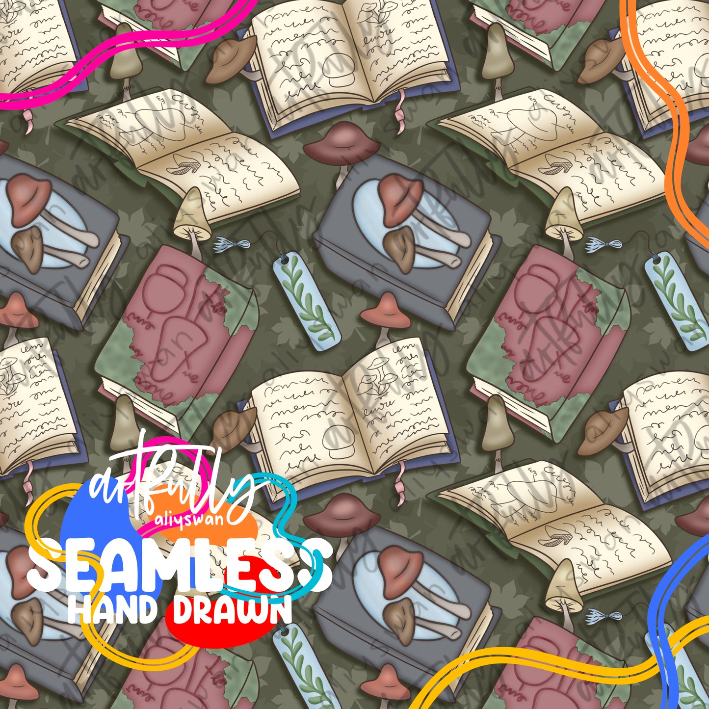 Book Mushrooms File - MULTIPLE OPTIONS