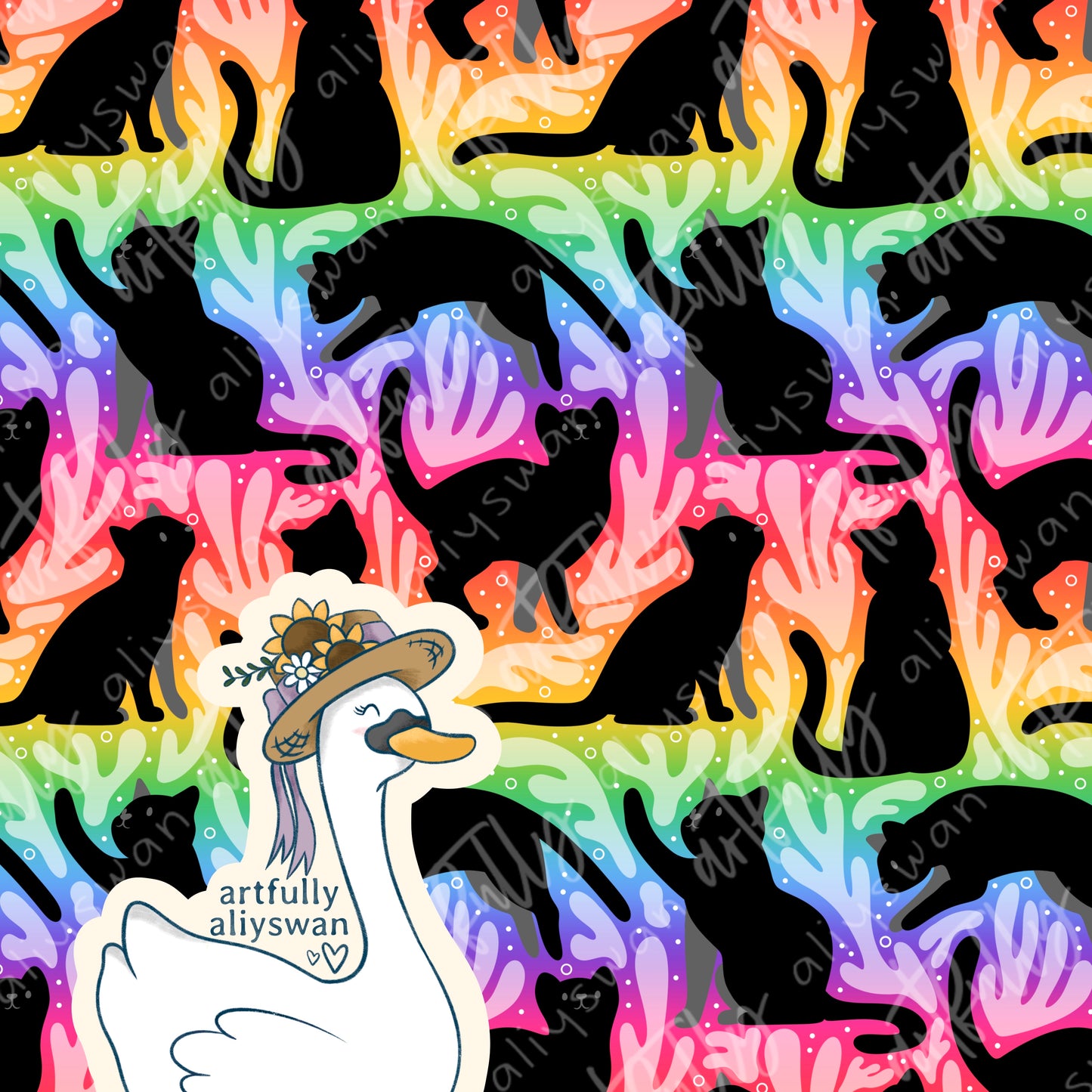 Cats Seamless File- MULTIPLE OPTIONS