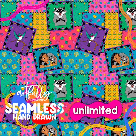 Pocahontas Bedsheet UNLIMITED
