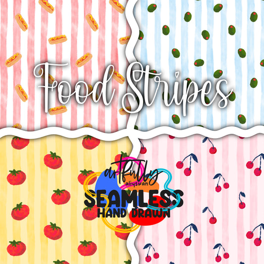 Food Stripes - MULTIPLE OPTIONS