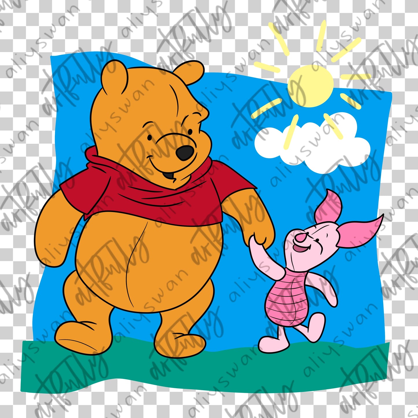 90s Bedding PNG File - MULTIPLE OPTIONS - Part 1&2