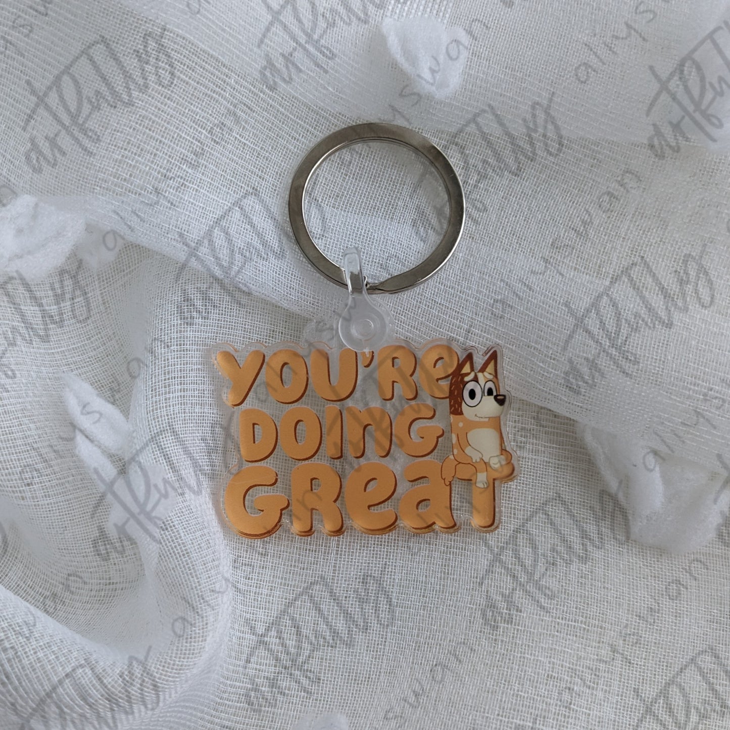 You're Doing Great Keychain