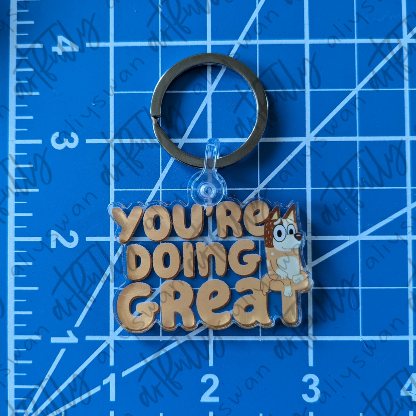 You're Doing Great Keychain