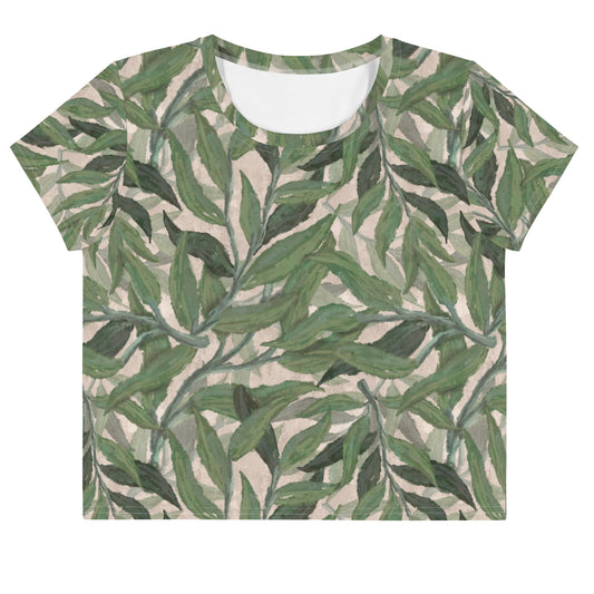 Leaves Crop Tee