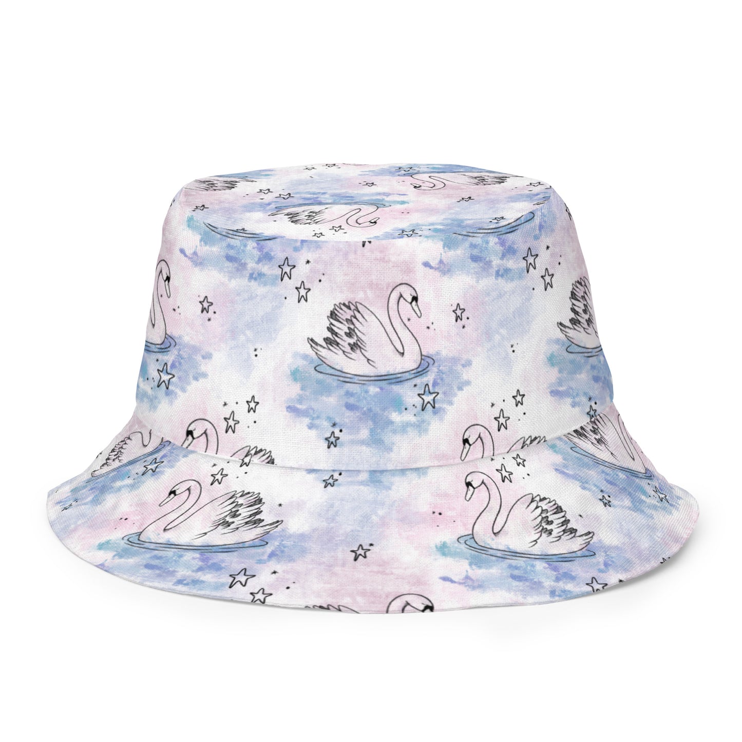 Swans Reversible Bucket Hat