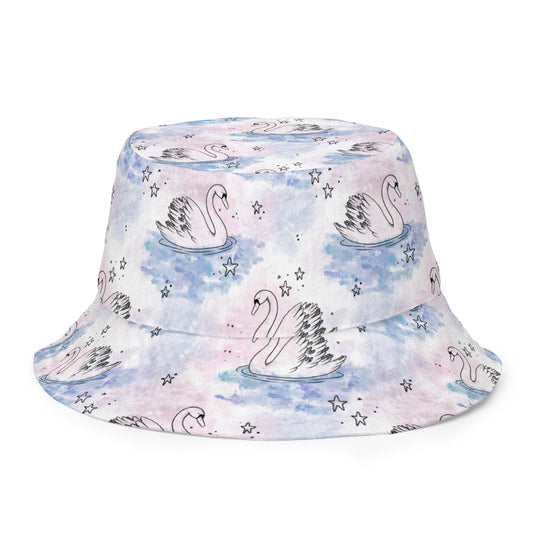 Swans Reversible Bucket Hat