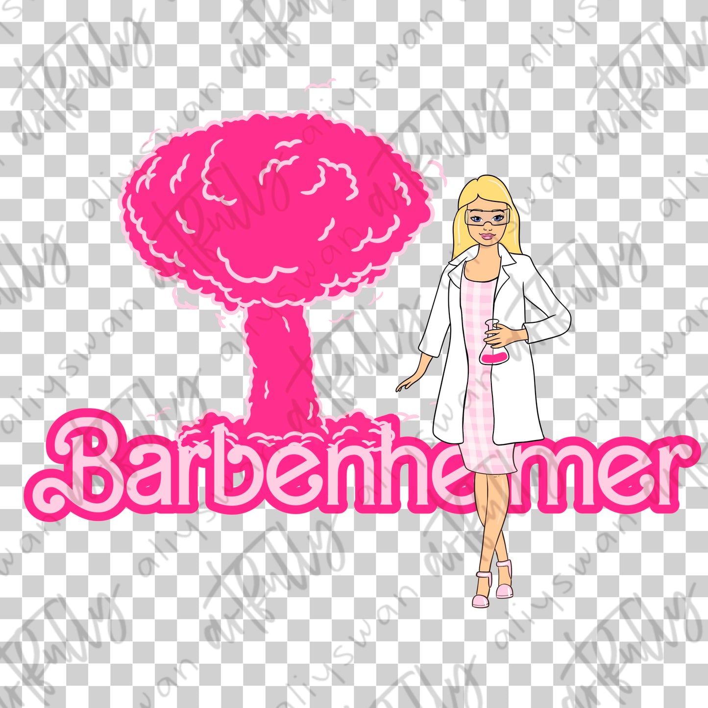 Barbenheimer PNG