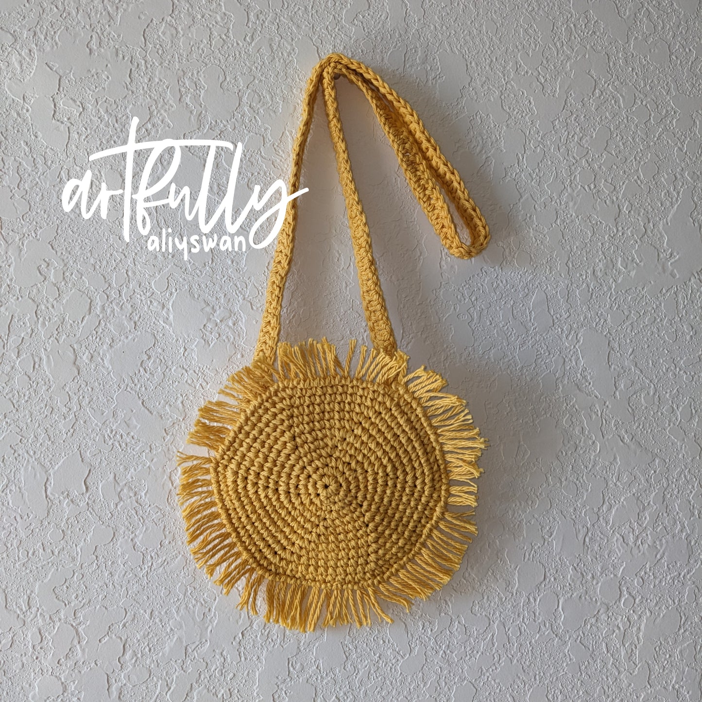 Small Crochet Sun Purse - RTS