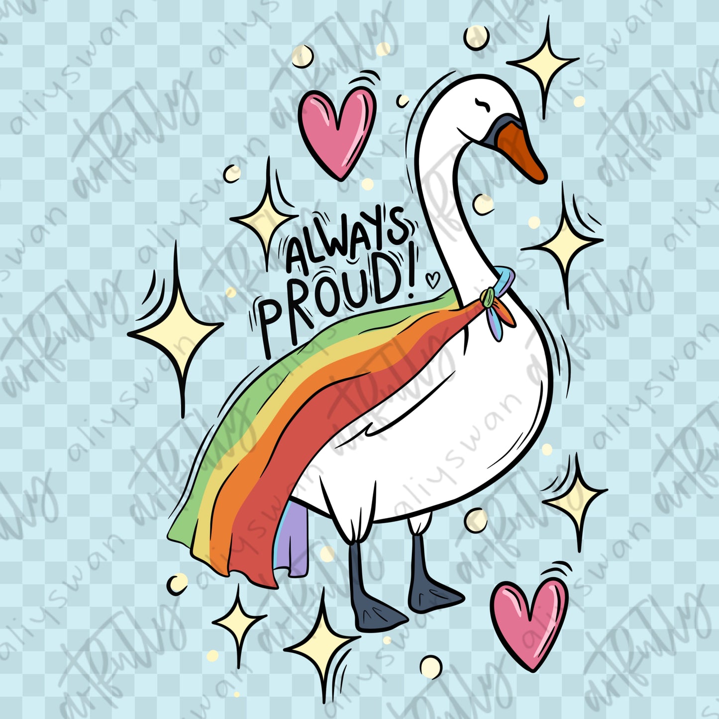 Pride Swans File - MULTIPLE OPTIONS