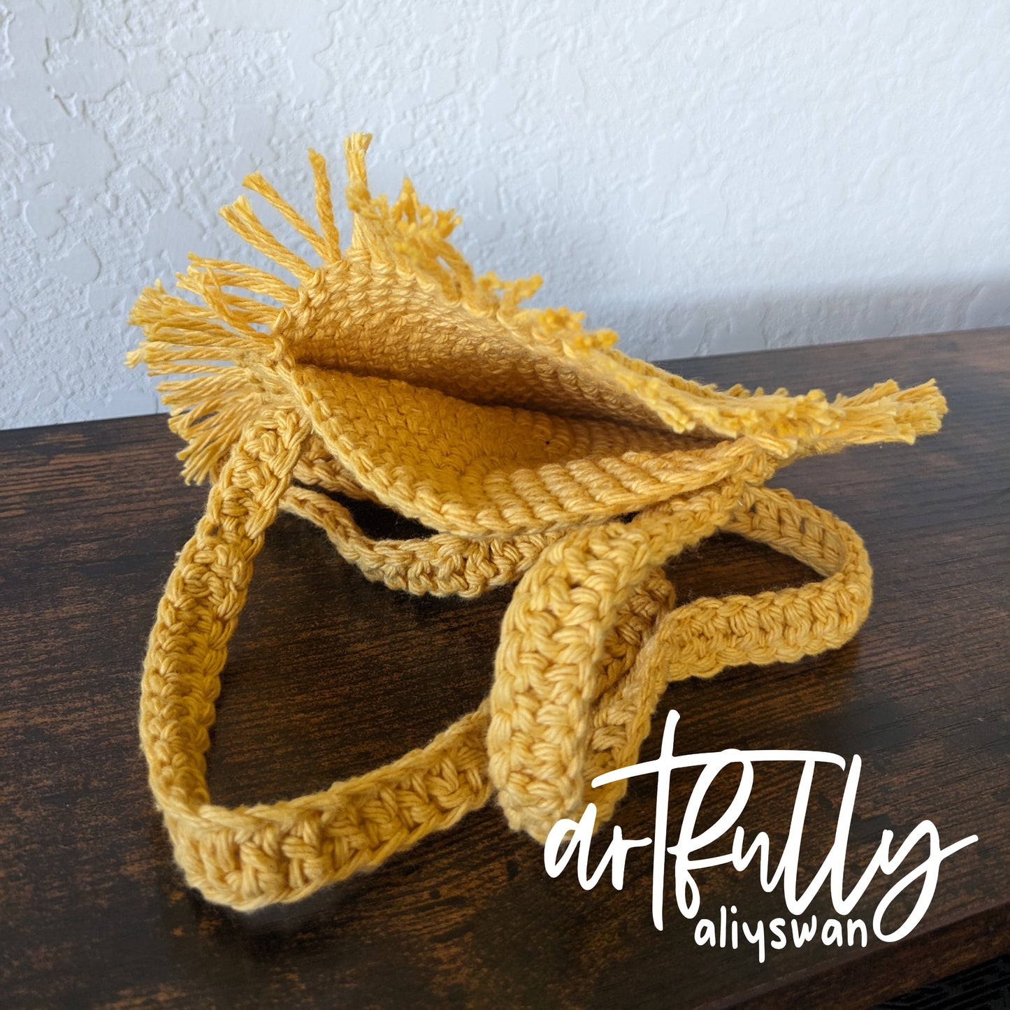 Small Crochet Sun Purse - RTS