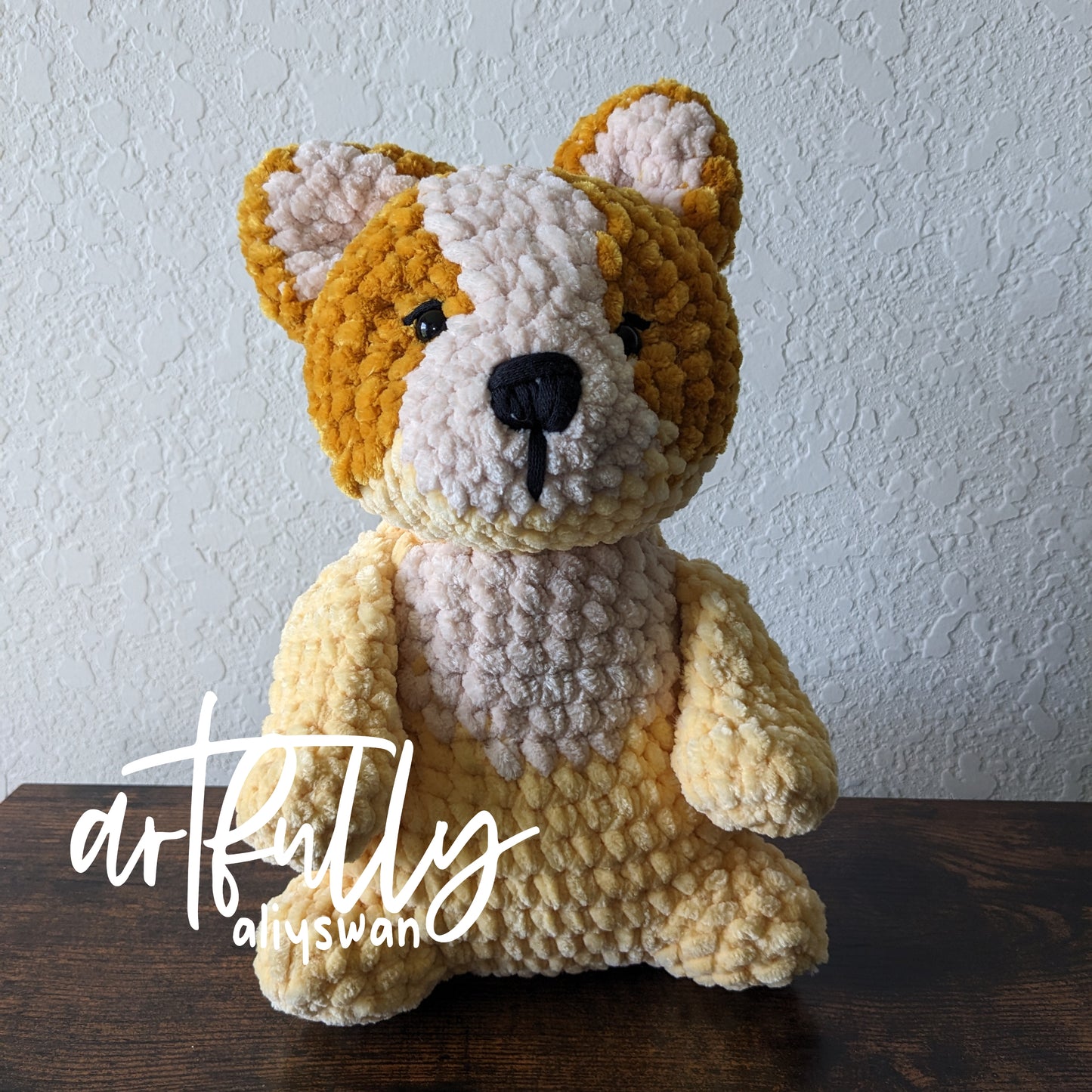 Orange Dog Stuffy - MADE TO ORDER