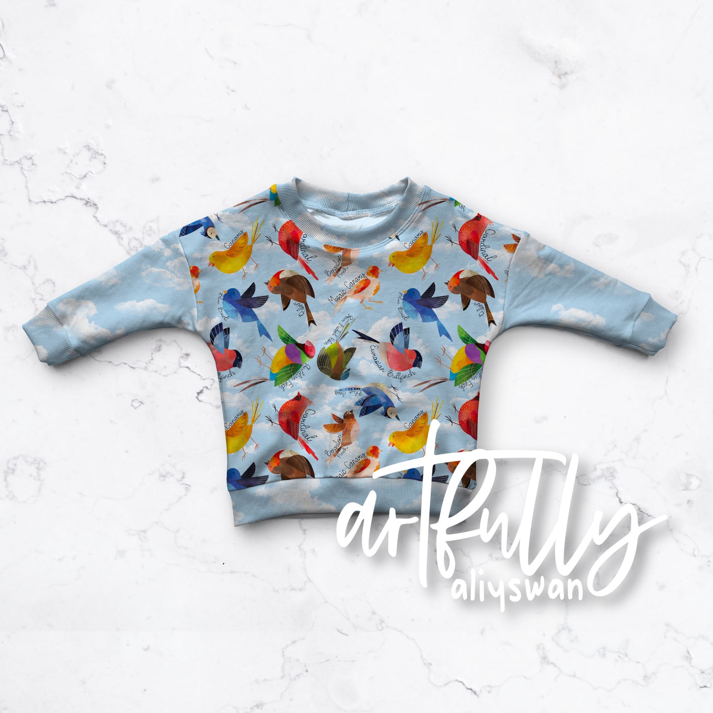 Clouds Seamless File - Bird Types Coordinate