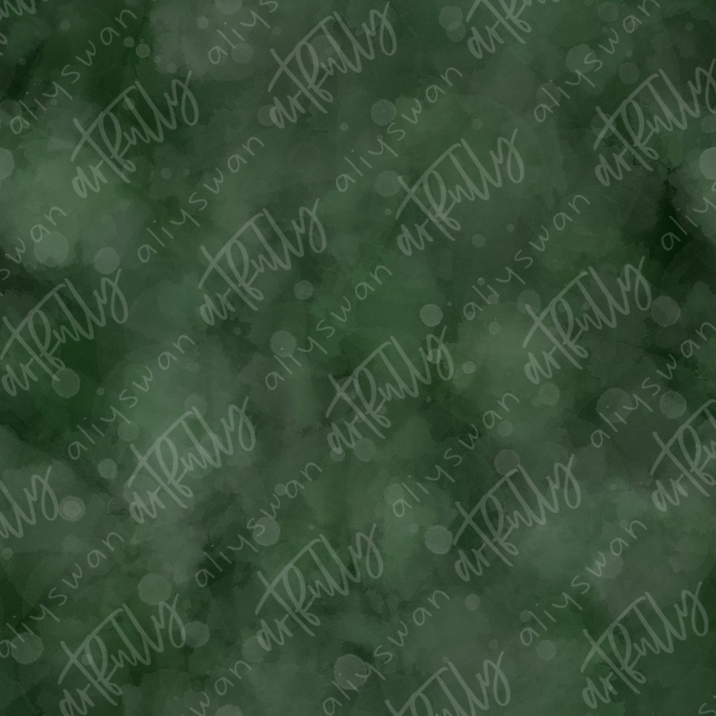 Green Coordinate Seamless File - Halloween Flowers