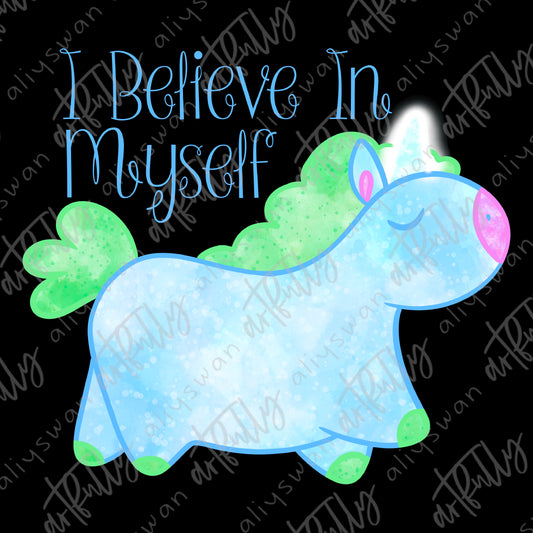 "I Believe In Myself" PNG - Designer Challenge June 2022