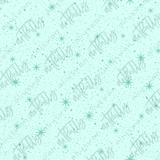 Sweet Pink Coordinate Seamless File - Blue/Blue Stars