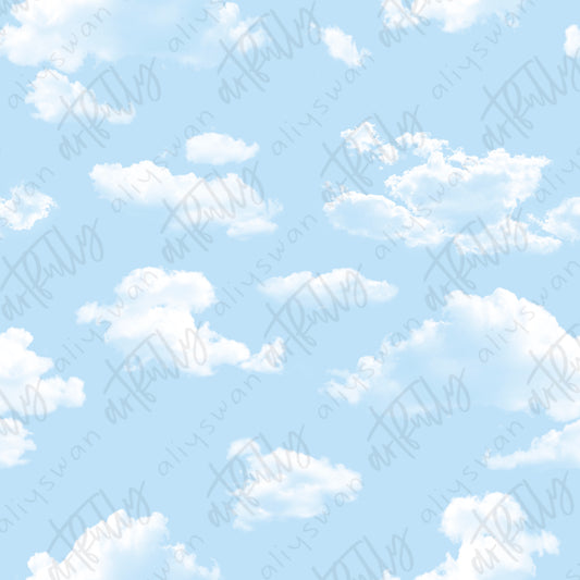 Clouds Seamless File - Bird Types Coordinate