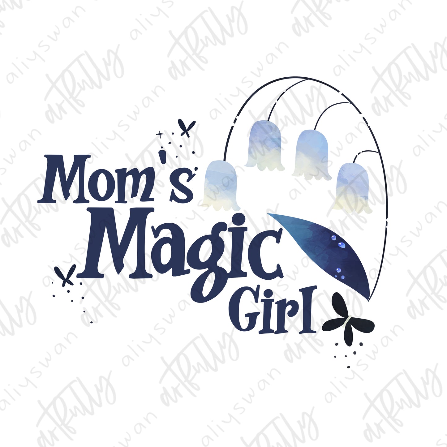 Midnight Magic PNG - "Magic Girl" (Multiple Options)