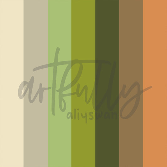 Stripe Coordinate Seamless File - Frogs