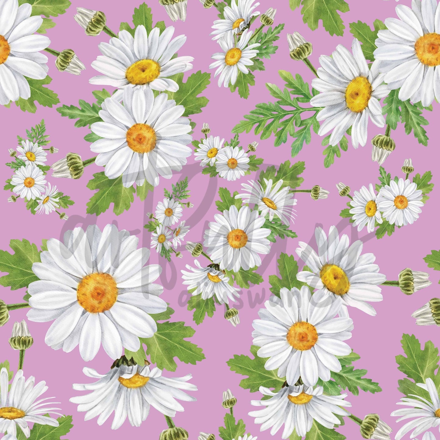 Purple Daisy Seamless File