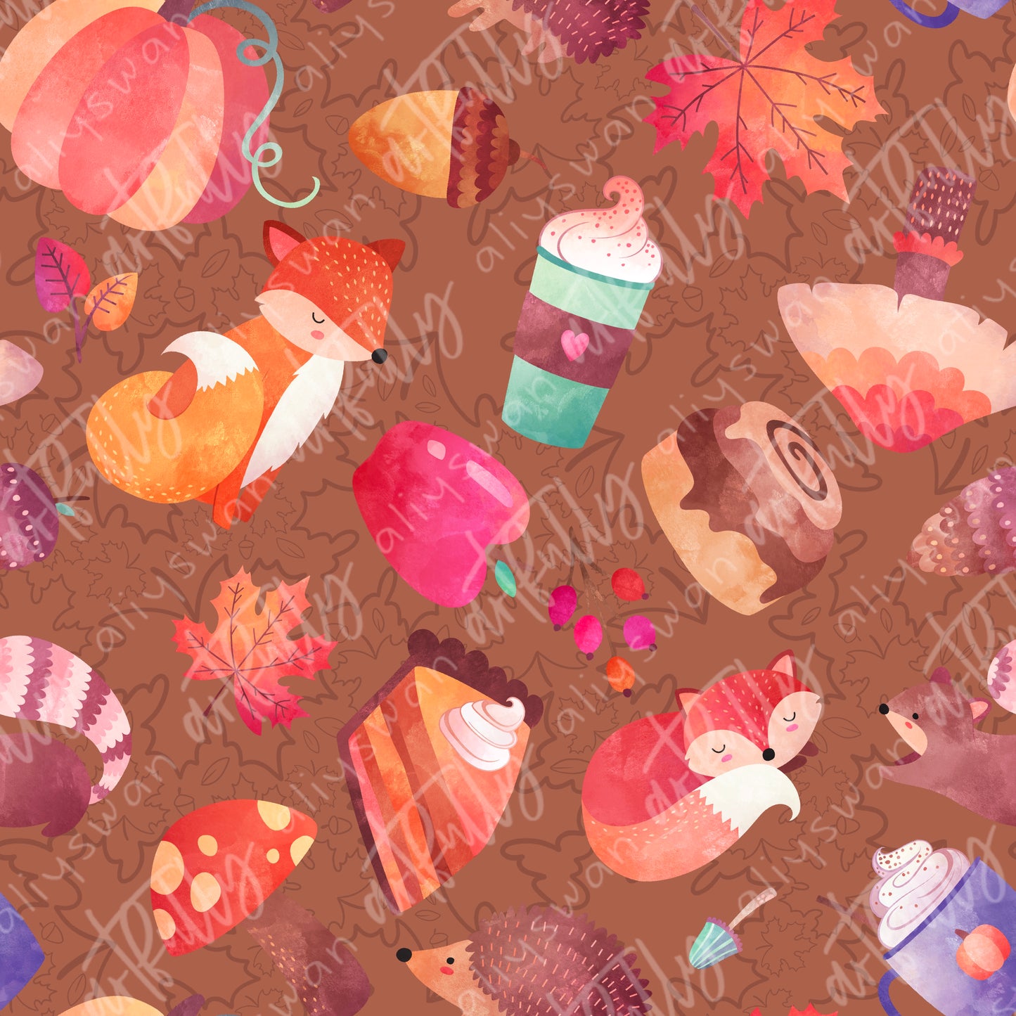 Cozy Autumn Seamless File