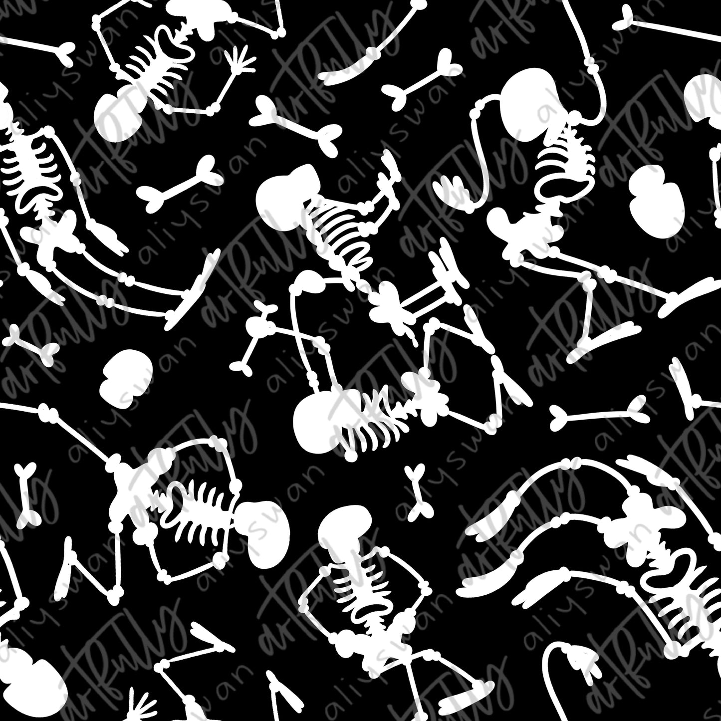 Skeleton Dance Seamless File