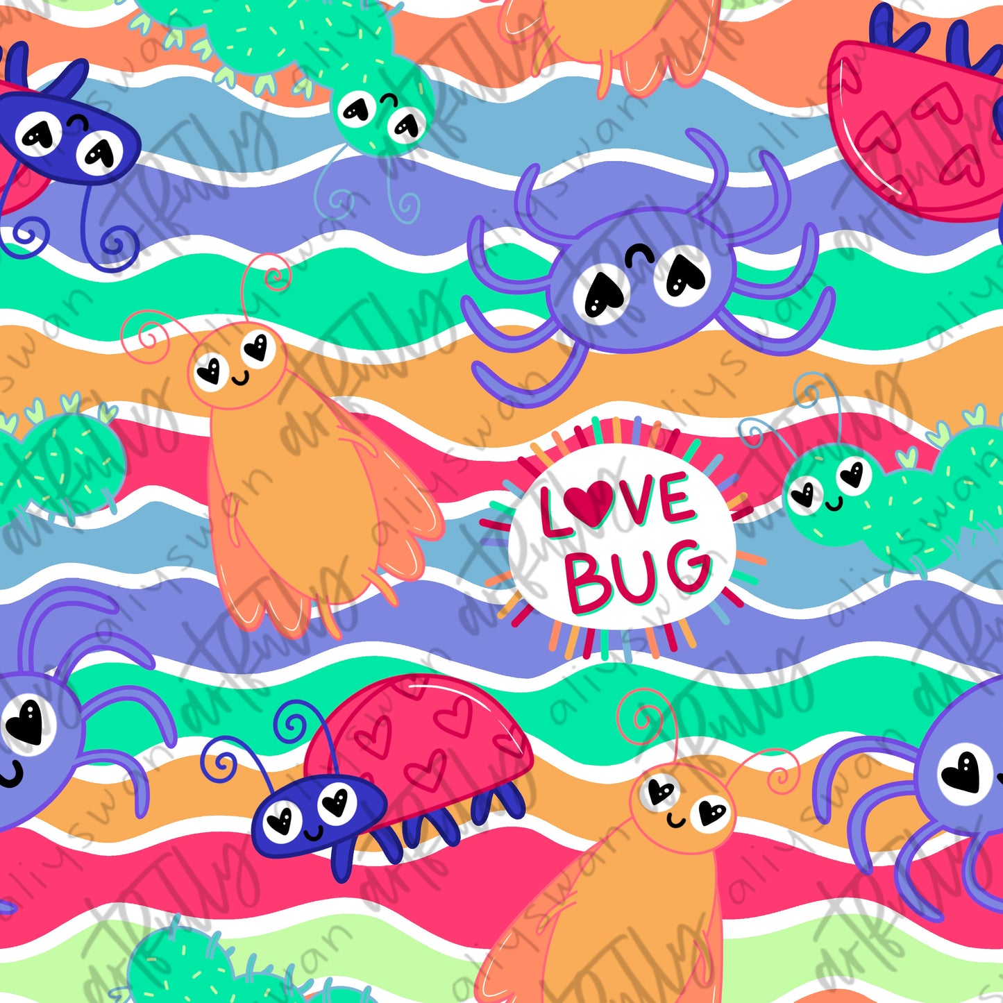 Love Bug Seamless File