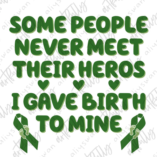 “My Hero” PNG - NICU Awareness