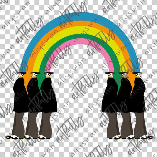 Submarine Rainbow PNG