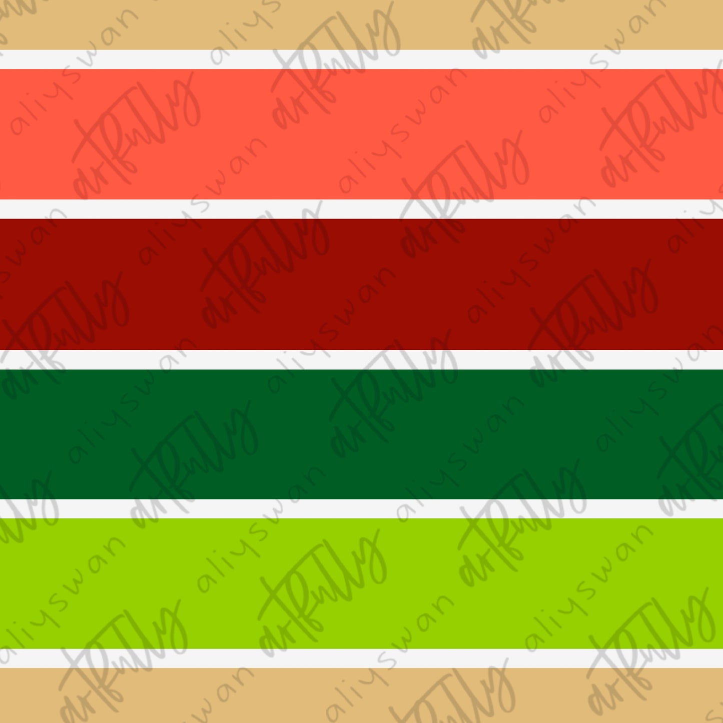 Desert Christmas  Coordinate Seamless File - MULTIPLE OPTIONS