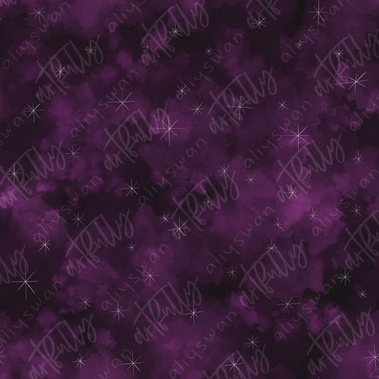 Pinup Halloween Seamless File - Stars Coordinate