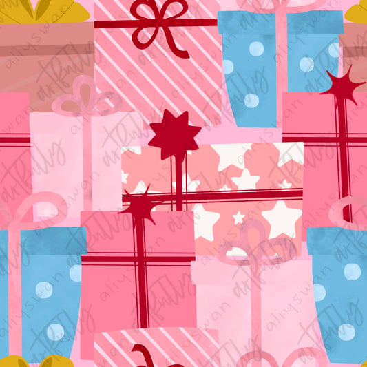 Christmas Gifts Seamless File