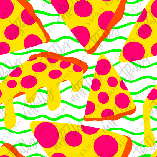 Bright Pizza Seamless File