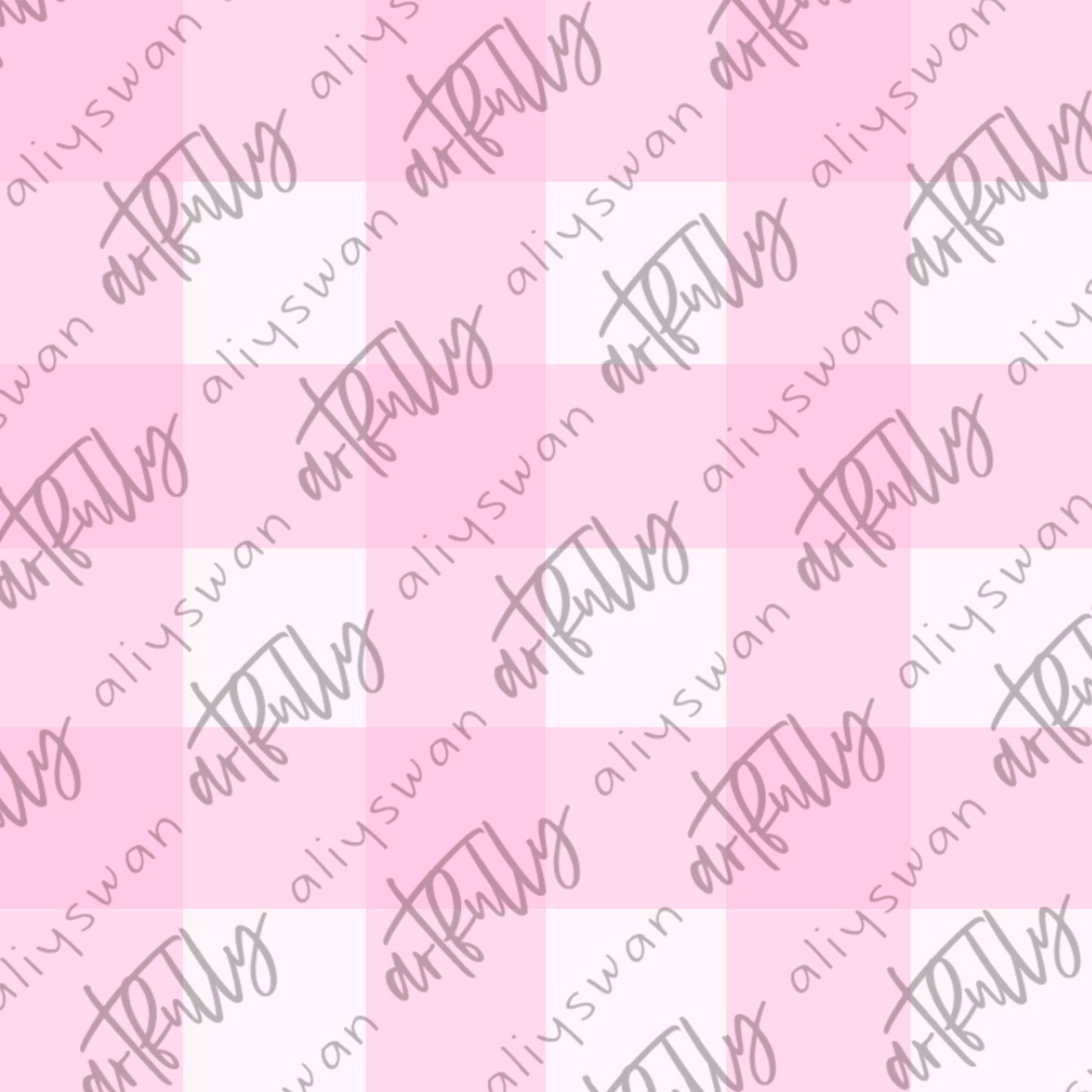 Pink Doll Gingham Seamless File