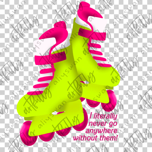 Roller Skates PNG