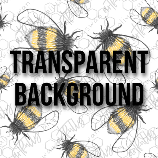 Bumblebee TRANSPARENT Seamless File