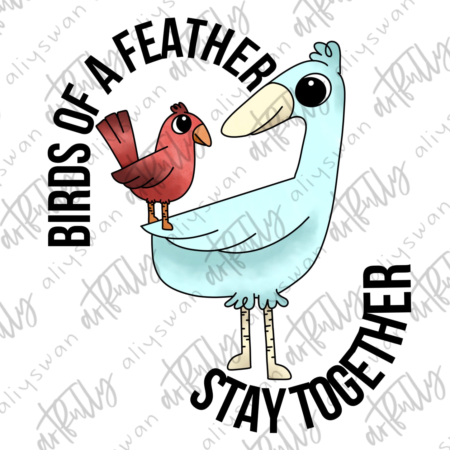 Birds of a Feather PNG