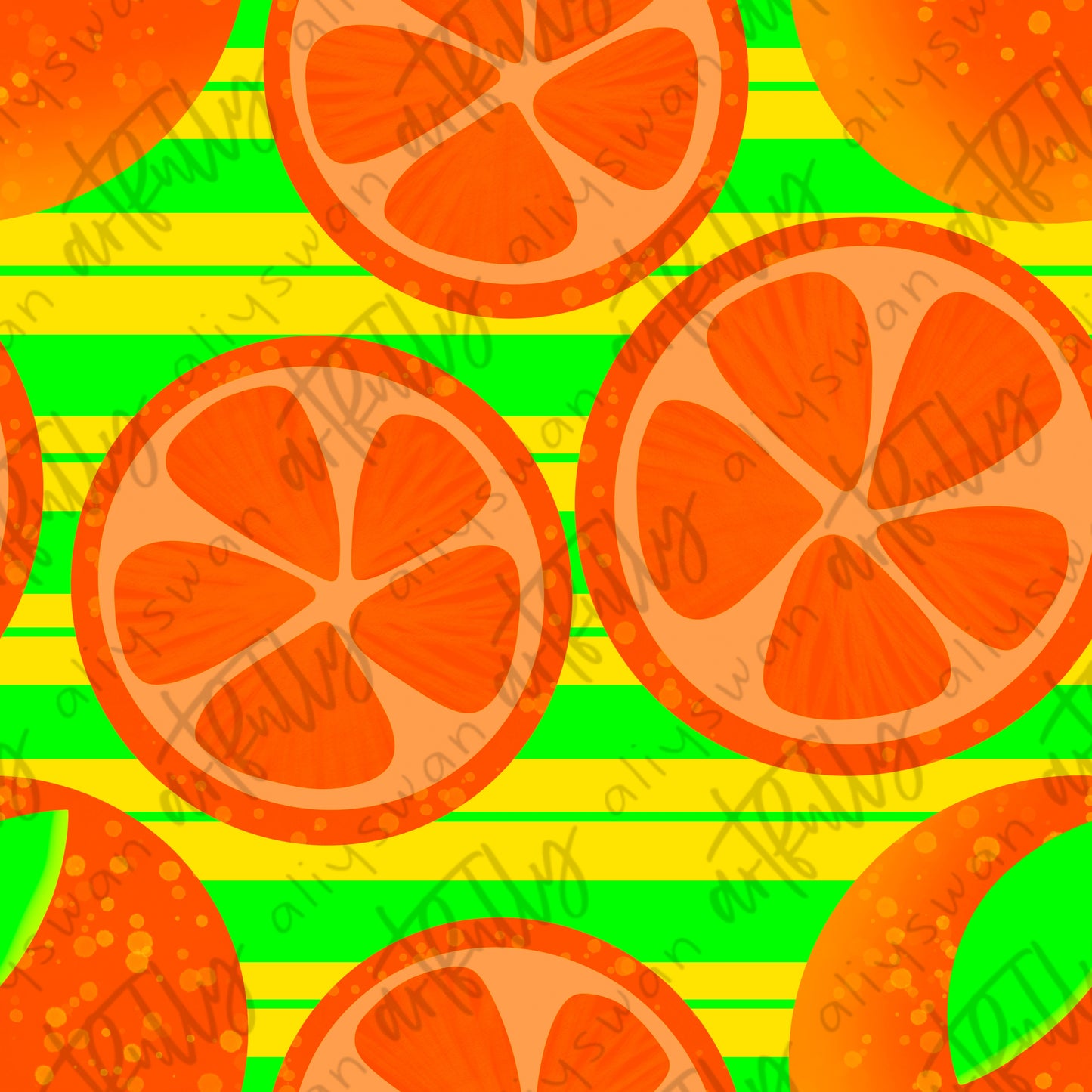 Bright Oranges Seamless File