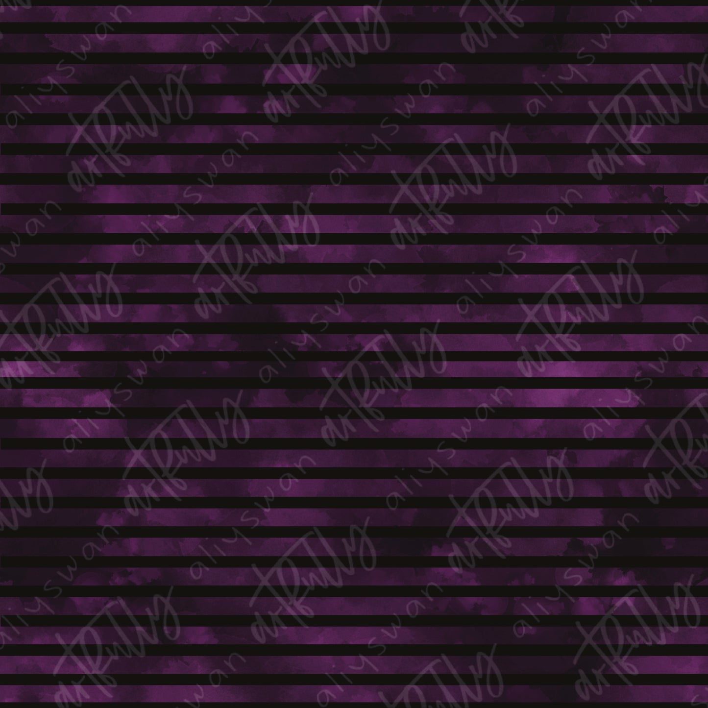 Pinup Halloween Seamless File - Purple Stripes Coordinate