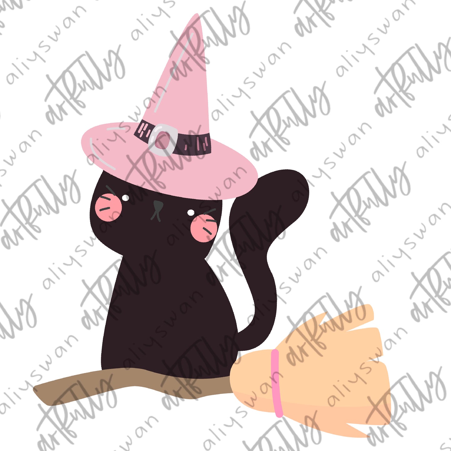 Witch Cat PNG - Designer Challenge July/August 2022