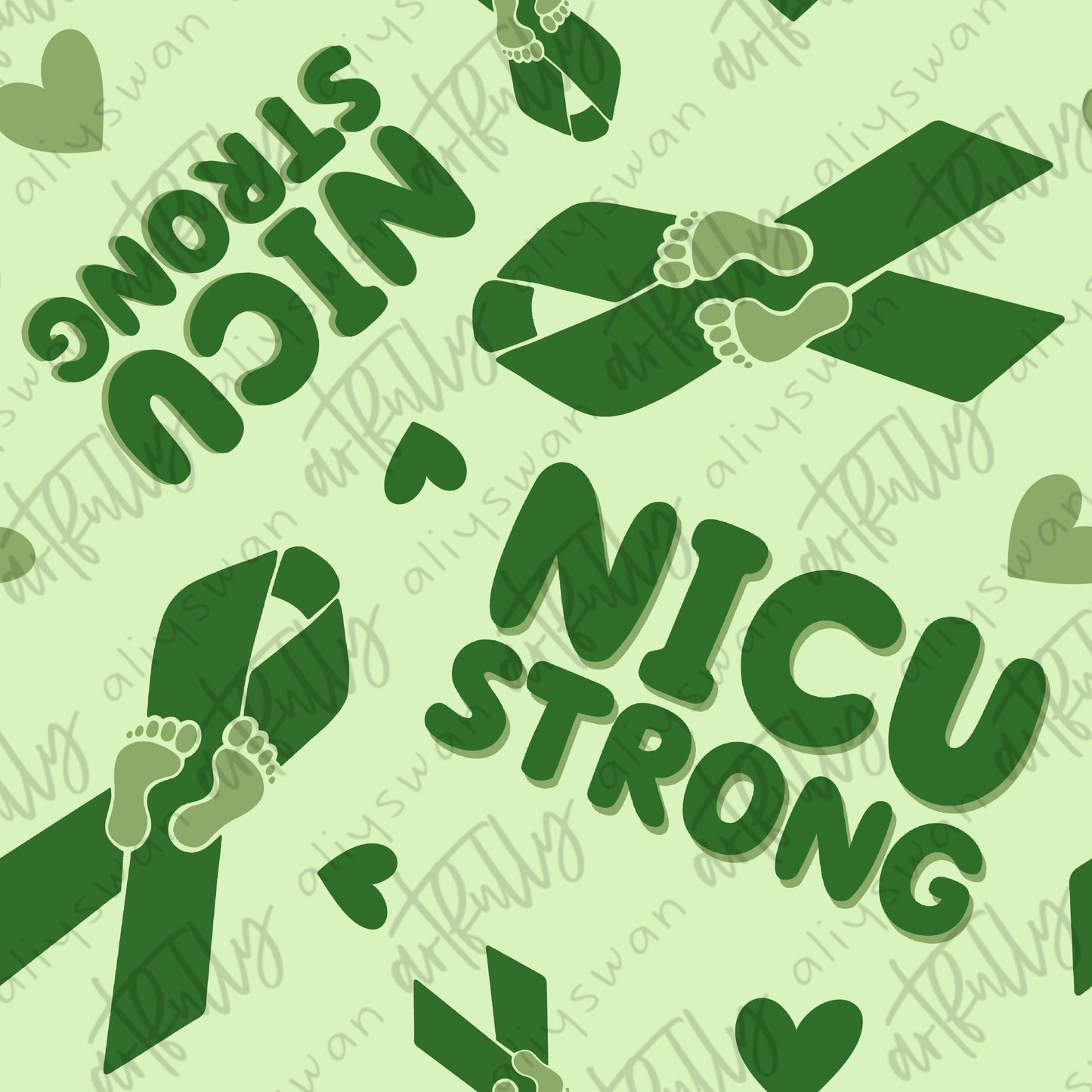 NICU Strong Seamless File - NICU Awareness