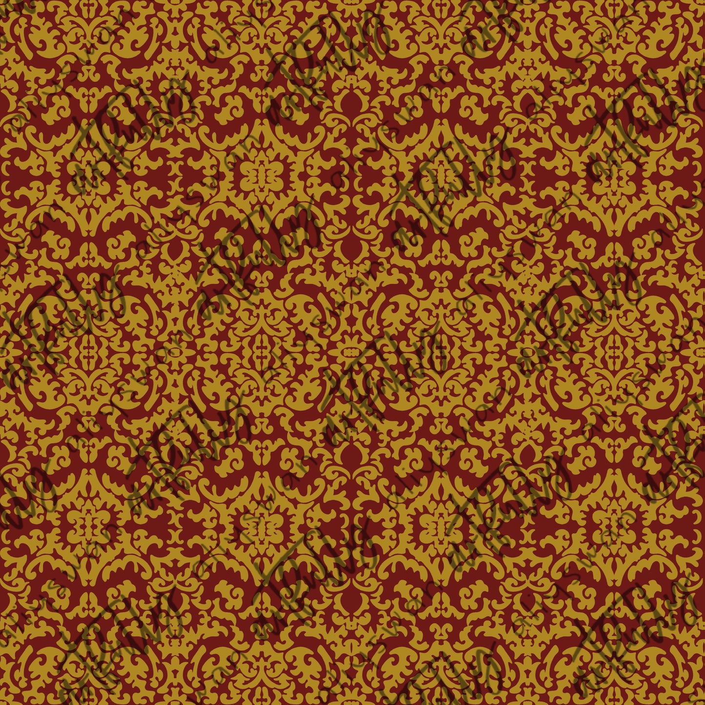 TM Background Seamless File - Gold/Red