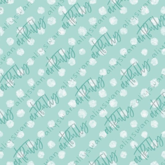 Red Peony Coordinate Seamless File - Dots