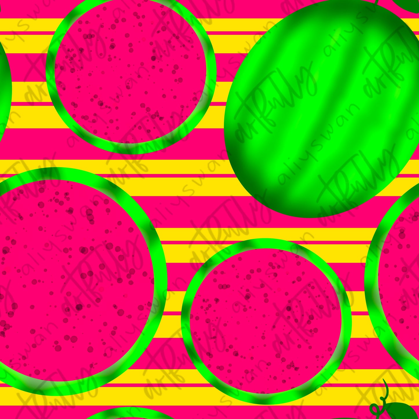 Bright Watermelon Seamless File