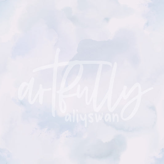 Light Purple Coordinate Watercolor/Solid Bundle - Purple Peony